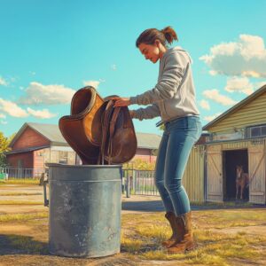 Pferd mag den Sattel nicht, Sattel drückt, Sattel ist unpassend